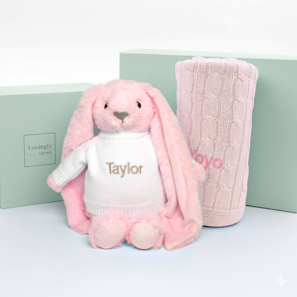 Personalised Essential Bundle Set - Pink