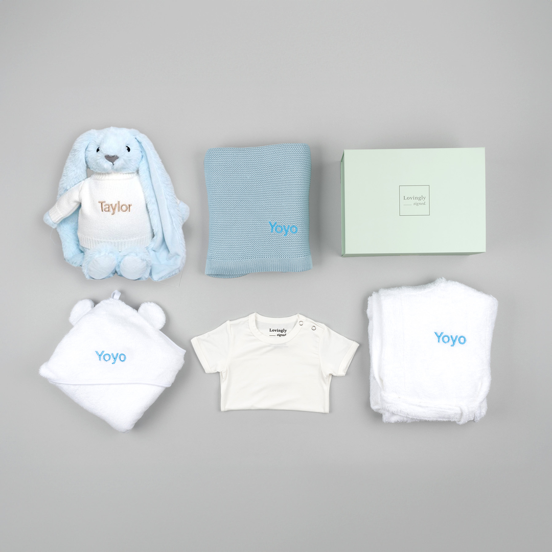 Super Luxe Baby Gift Set - Blue