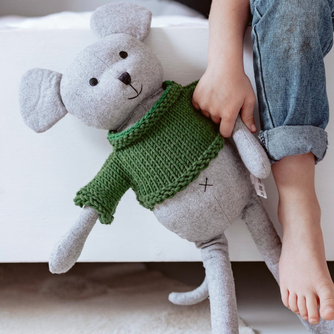 Arthur the Mouse – Big Soft Toy by and the little dog laughed - LOVINGLY SIGNED (HK)