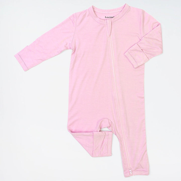 Bamboo Long Sleeve Bodysuit - Pink - LOVINGLY SIGNED (HK)