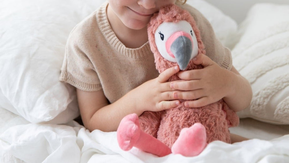 Francesca The Weighted Flamingo by Mindful & Co Kids - LOVINGLY SIGNED (HK)