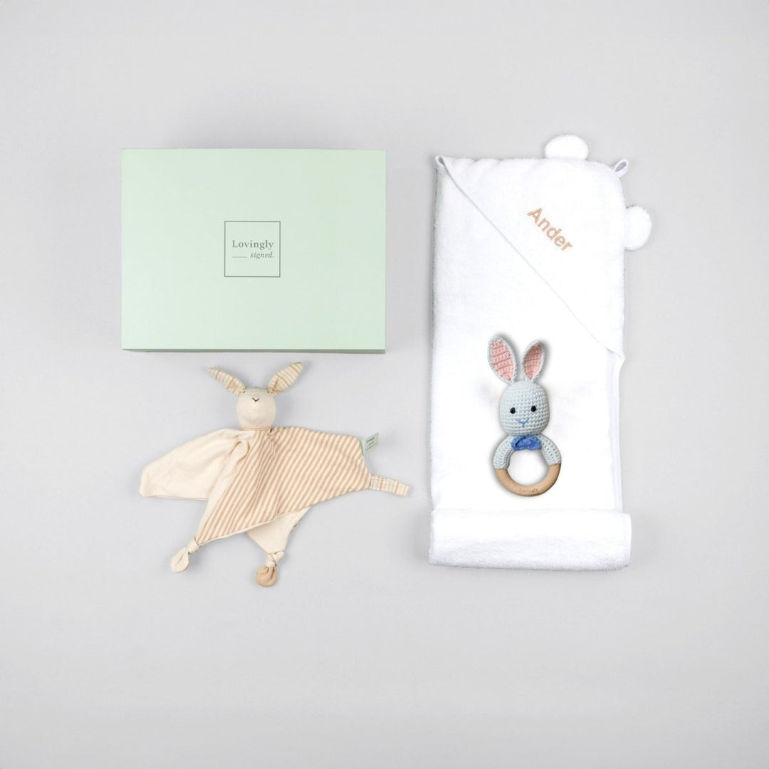 Hoppin' Bunny Gift Set - LOVINGLY SIGNED (HK)