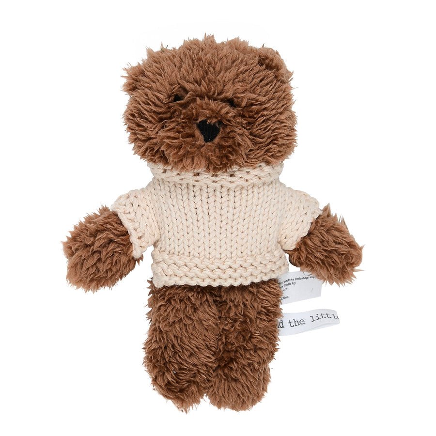 Milo the Bear – Medium Soft Toy by and the little dog laughed - LOVINGLY SIGNED (HK)