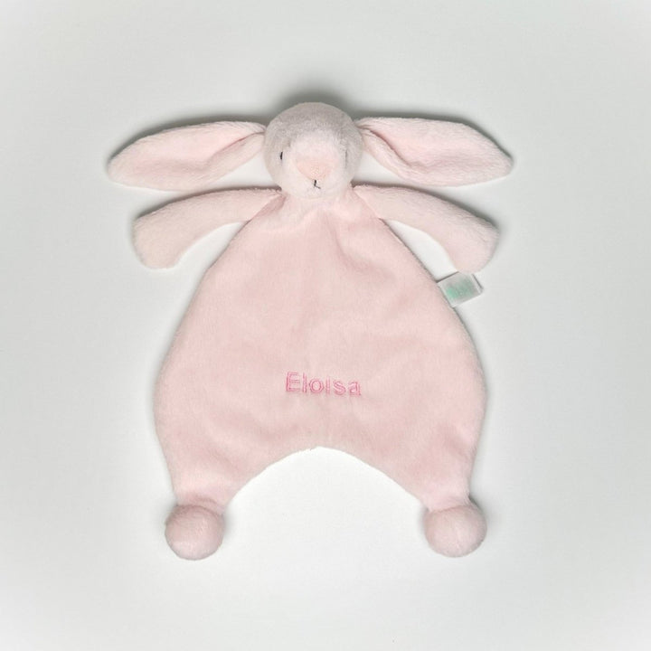 Personalised Bashful Bunny Comforter (Multiple Colour Options) - LOVINGLY SIGNED (HK)