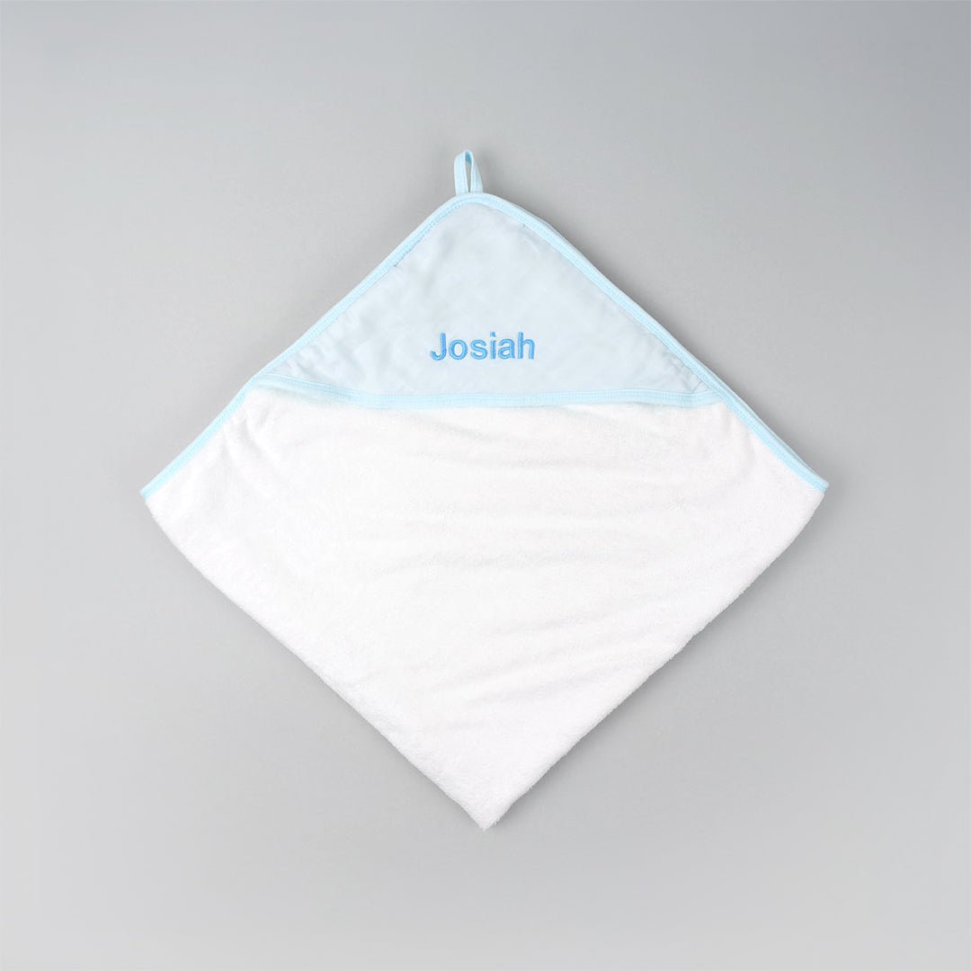 Personalized Bamboo Muslin Hooded Towel - LOVINGLY SIGNED (HK)