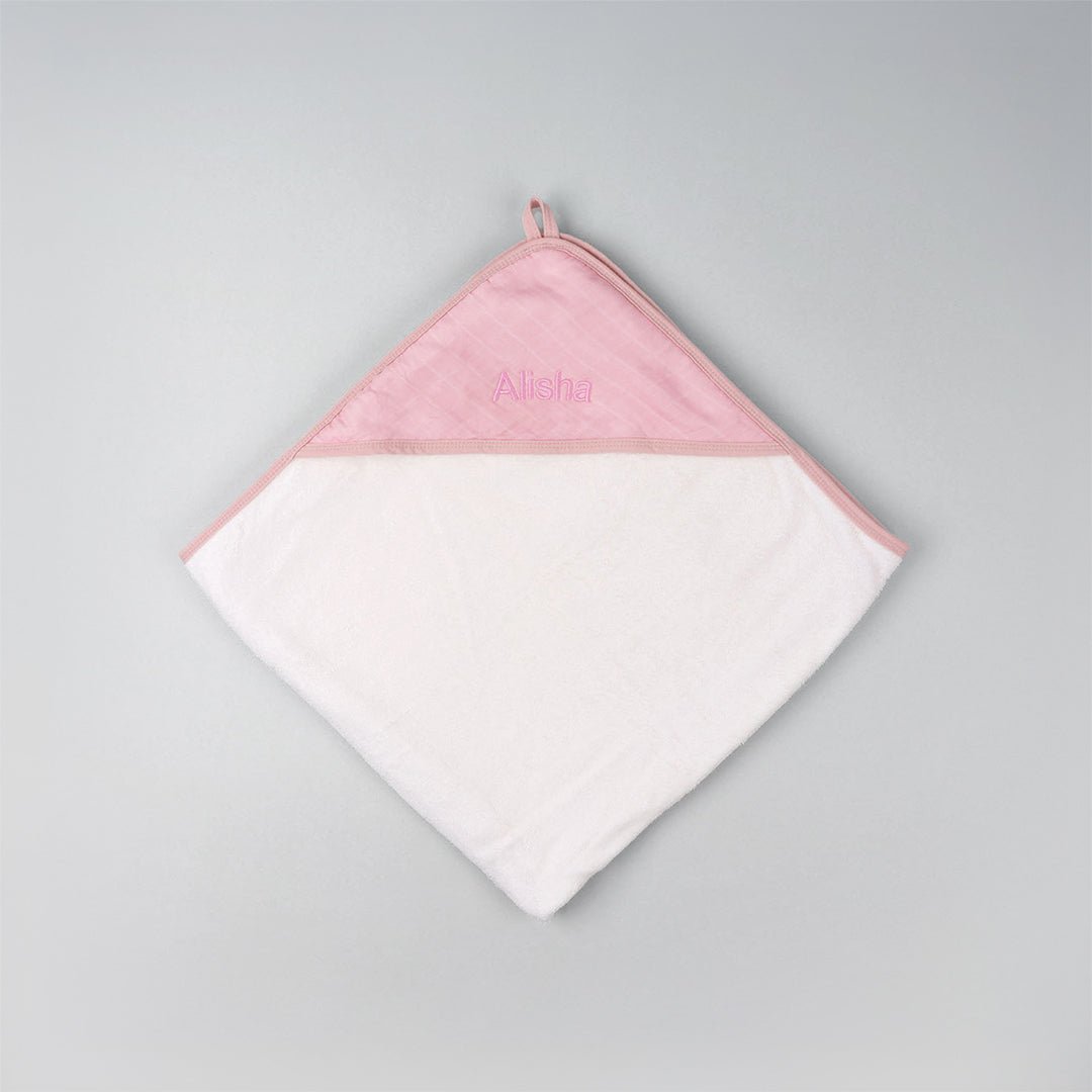 Personalized Bamboo Muslin Hooded Towel - LOVINGLY SIGNED (HK)