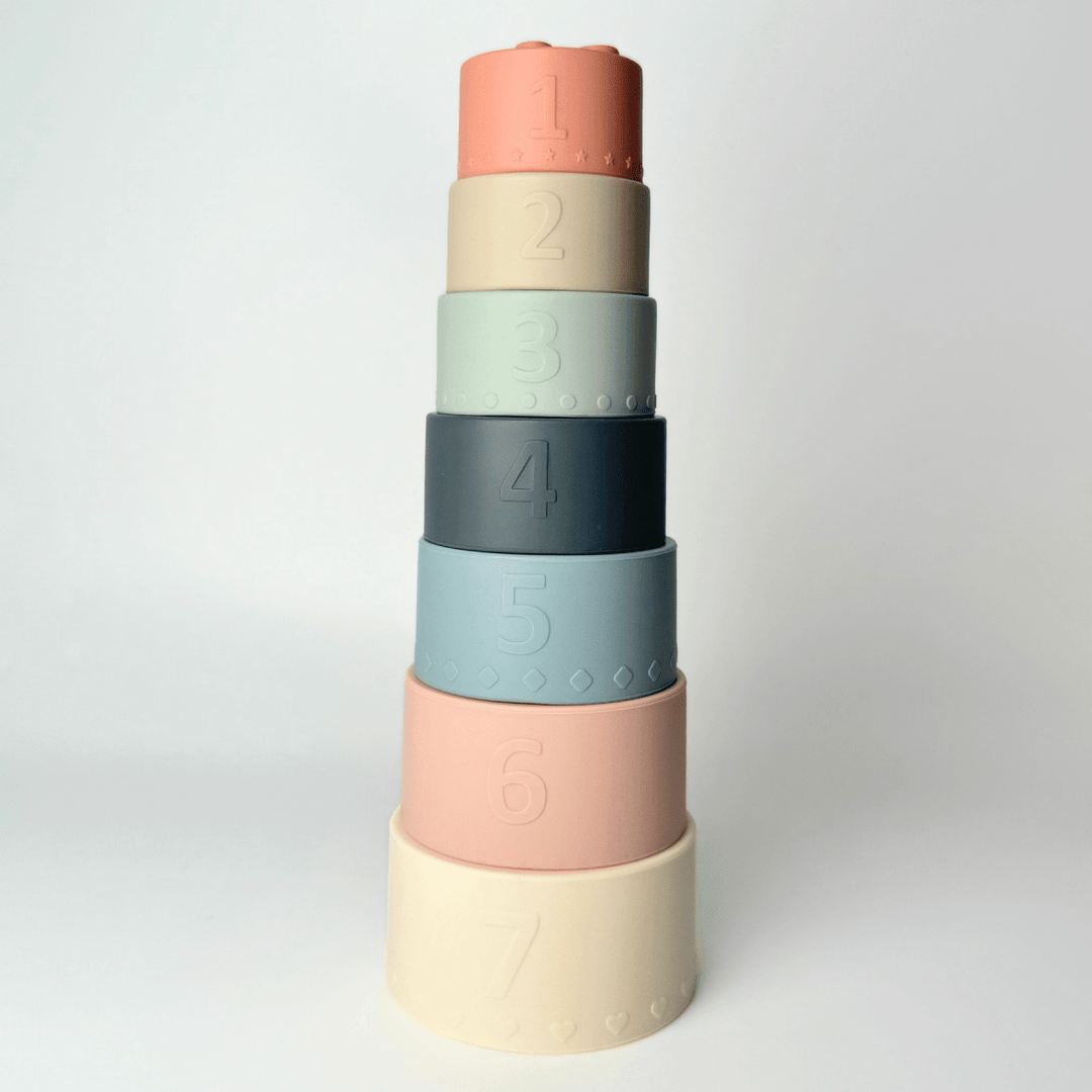 Rainbow Silicone Stacker - LOVINGLY SIGNED (HK)