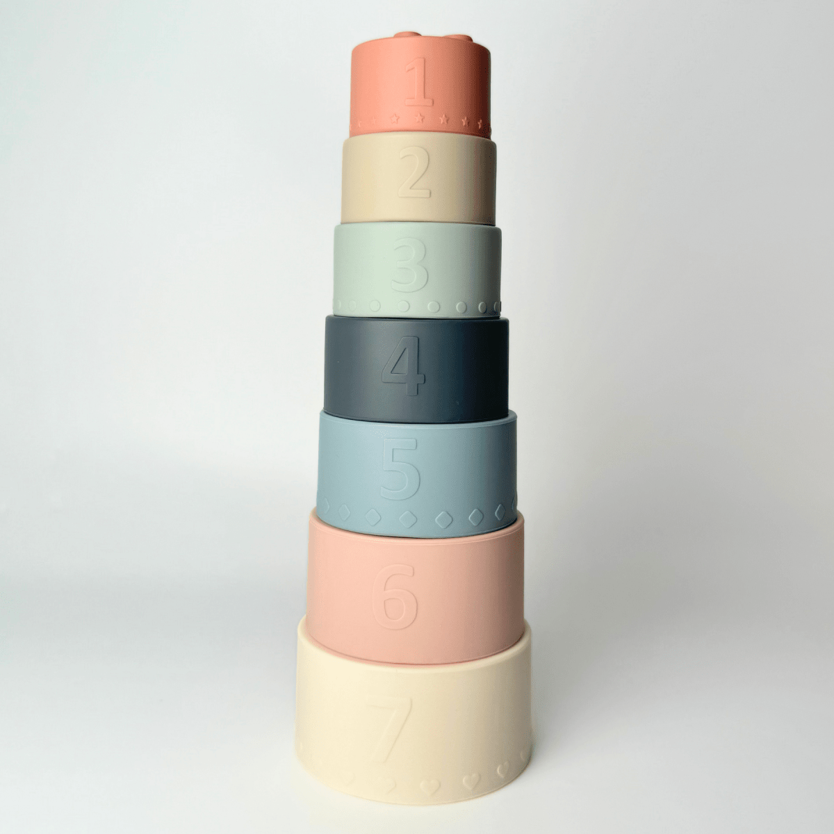 Rainbow Silicone Stacker - LOVINGLY SIGNED (HK)