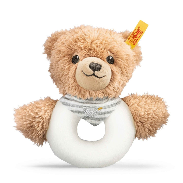 Sleep Well Bear Rattle Grip Toy (Multiple Colour Options) - LOVINGLY SIGNED (HK)