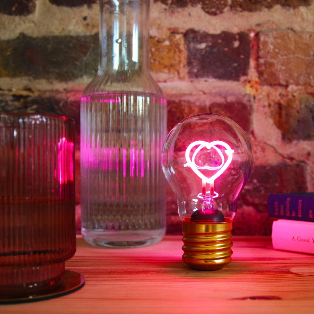 Cordless Heart Lightbulb - LOVINGLY SIGNED (HK)