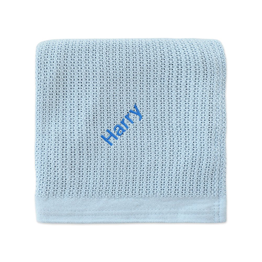 Personalised Boy Blankets - LOVINGLY SIGNED (HK)