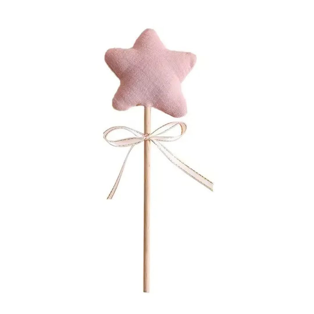Birthday Star Wand Rattle (Multiple Colour Options)