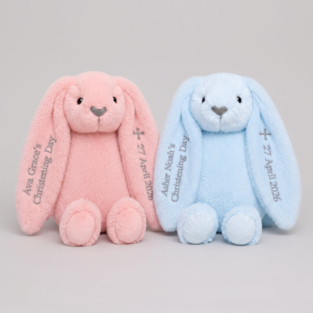 Personalised Christening Bunny | Baptism Gift Hong Kong