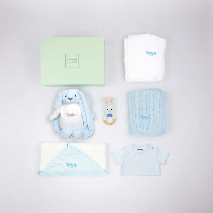 Blissful Baby Set - Blue
