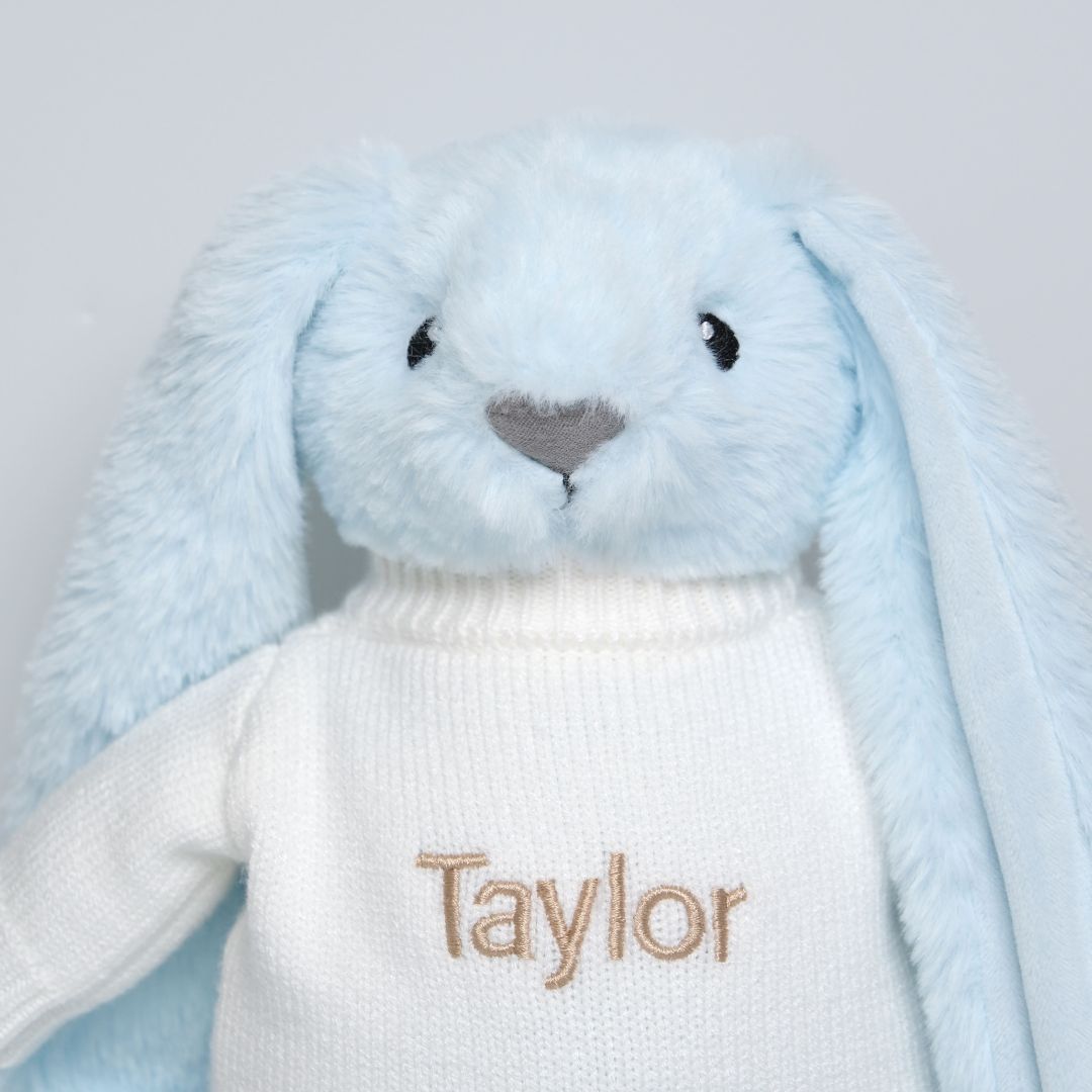 Personalised Twinkle Bunny + Jumper (Multiple Colour Options)