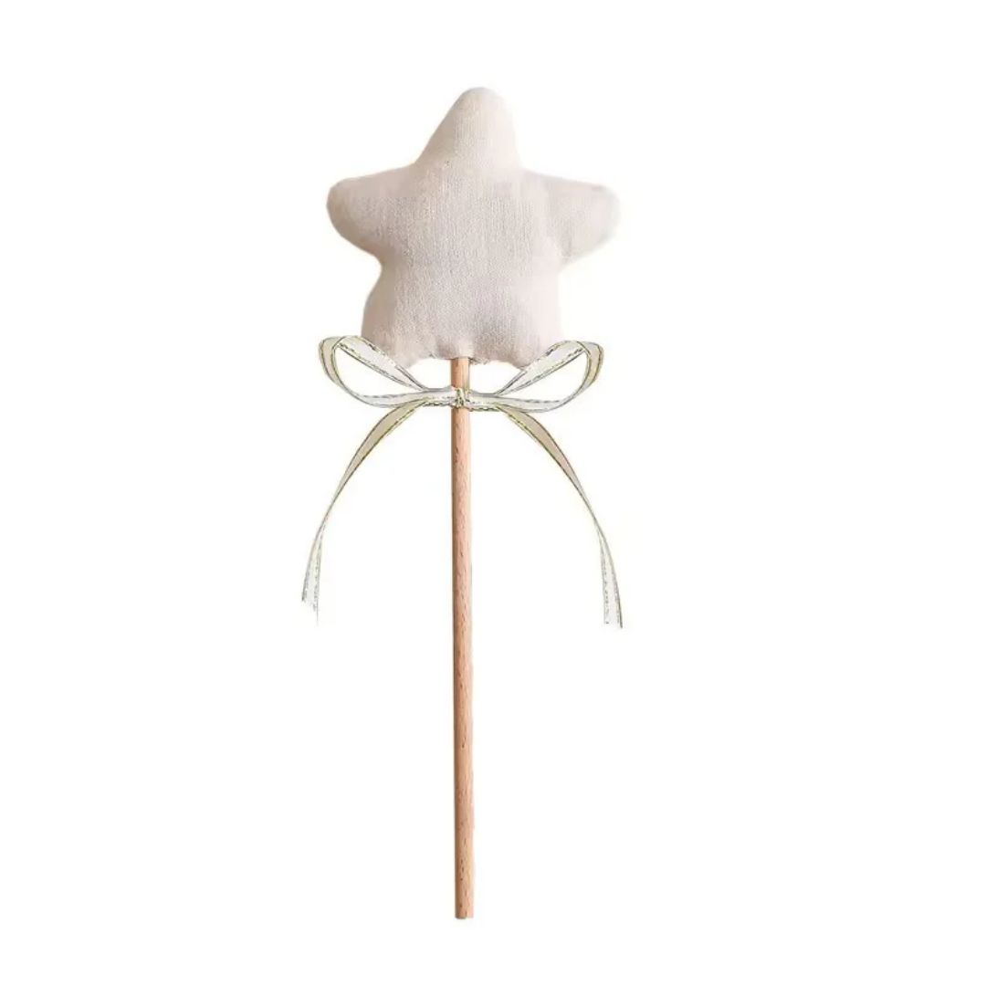 Birthday Star Wand Rattle (Multiple Colour Options)