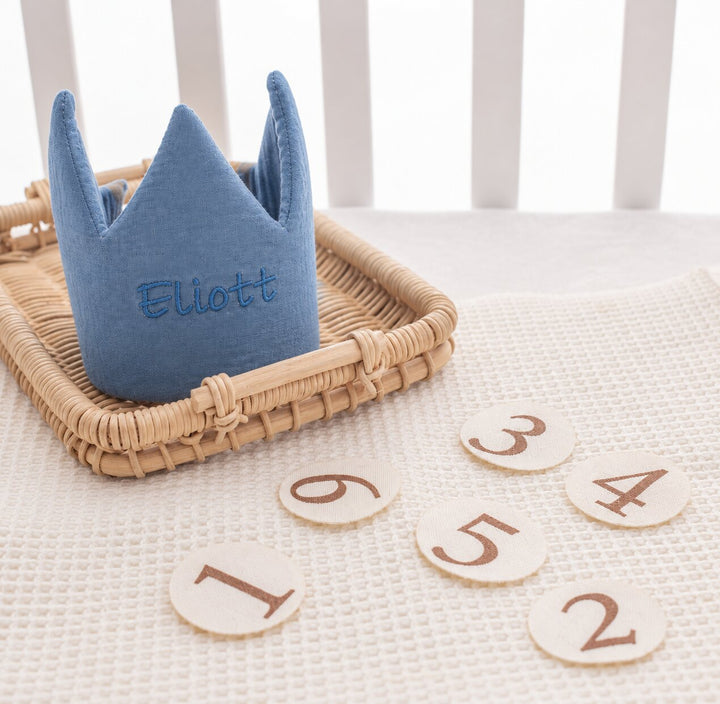 Personalised Birthday Crown Headband (Multiple Colour Options)