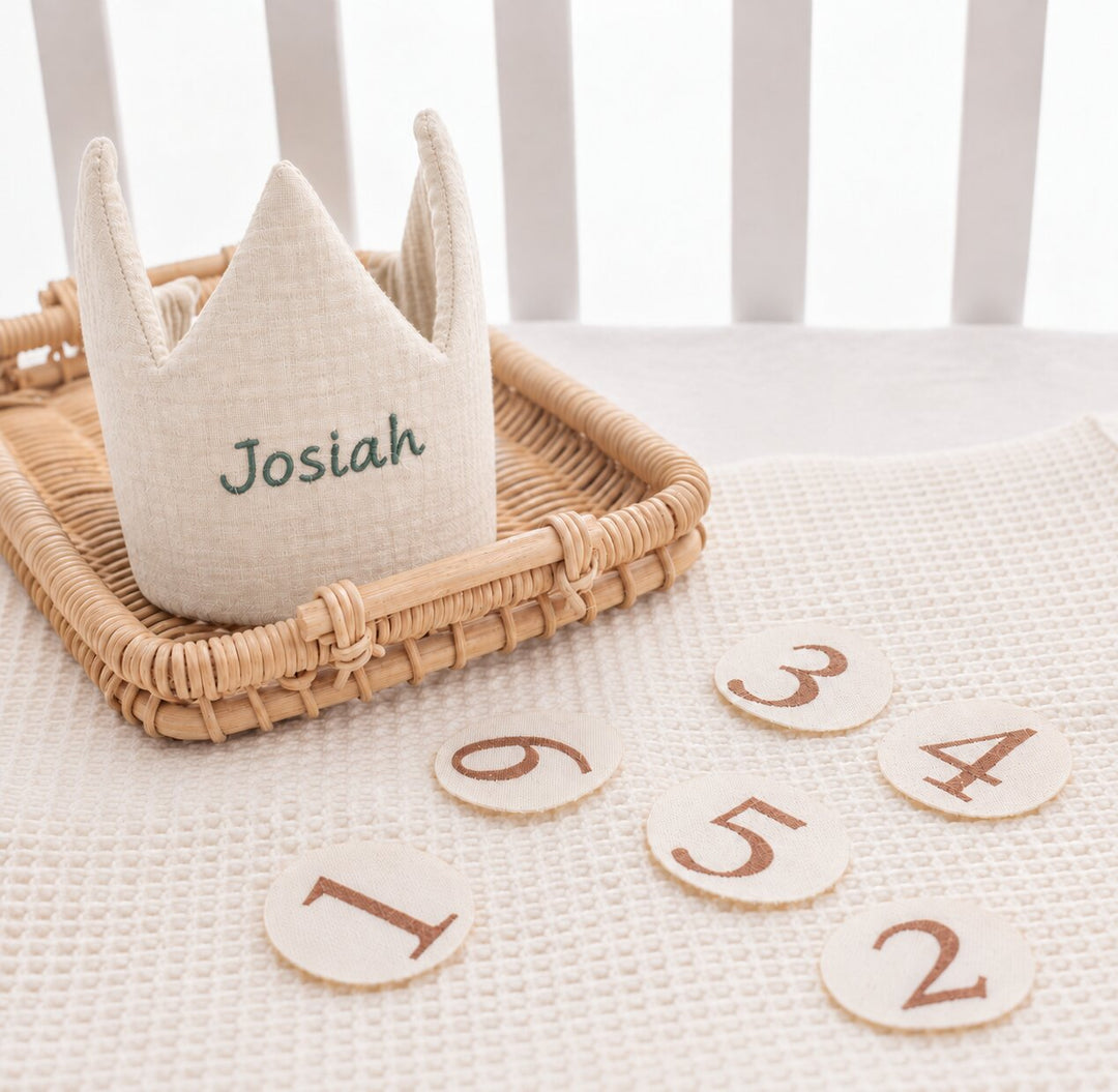 Personalised Birthday Crown Headband (Multiple Colour Options)