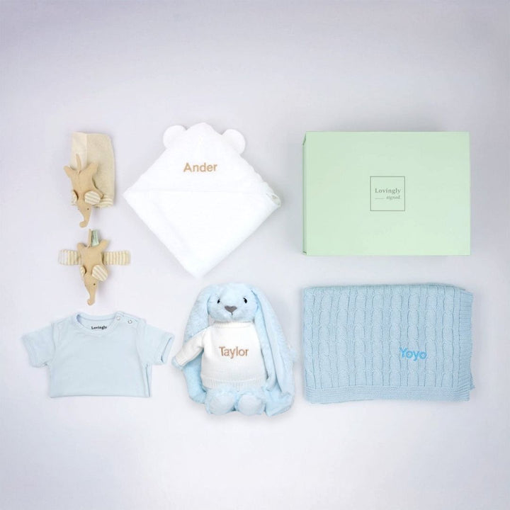 Joyful Baby Gift Set - Blue