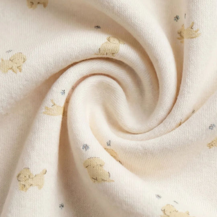 Personalised Organic Cotton Bib - Playful Honey | Jamie Kay