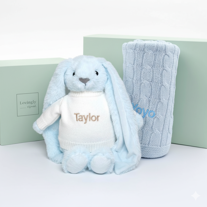 Personalised Essential Bundle Set - Blue