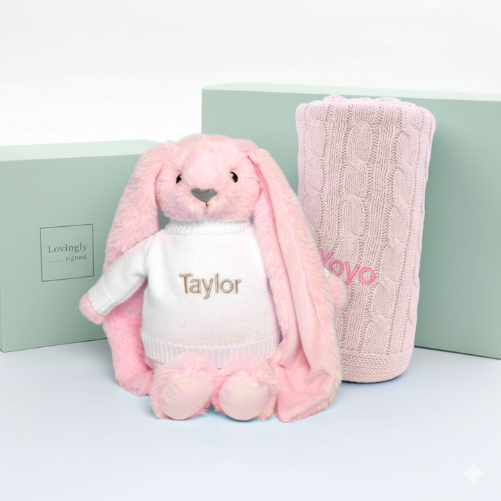 Personalised Essential Bundle Set - Pink