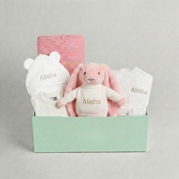 超豪華嬰兒禮盒套裝 - 粉紅色