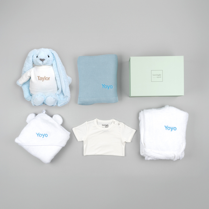 Super Luxe Baby Gift Set - Blue