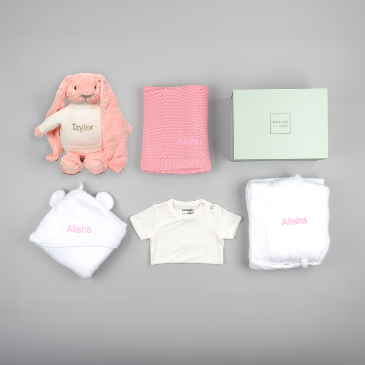 Super Luxe Baby Gift Set - Pink