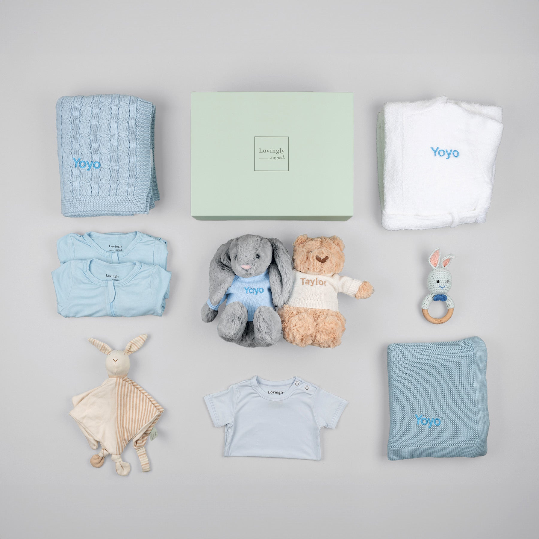 The Welcome Gift Set - Blue