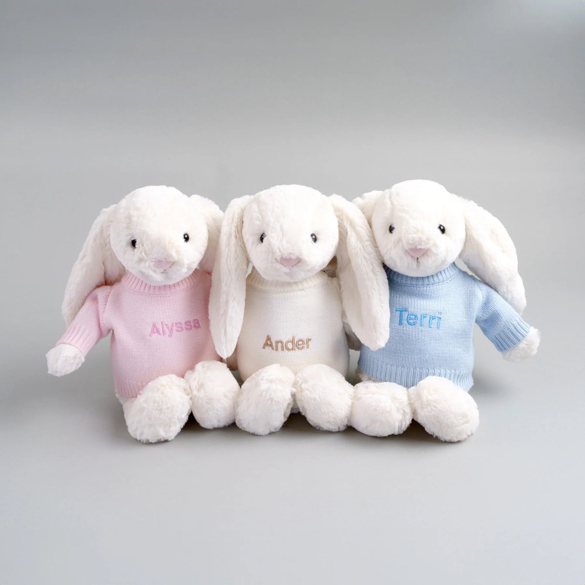 Bamboo Bunny Bliss Gift Set - Blue - LOVINGLY SIGNED (HK)