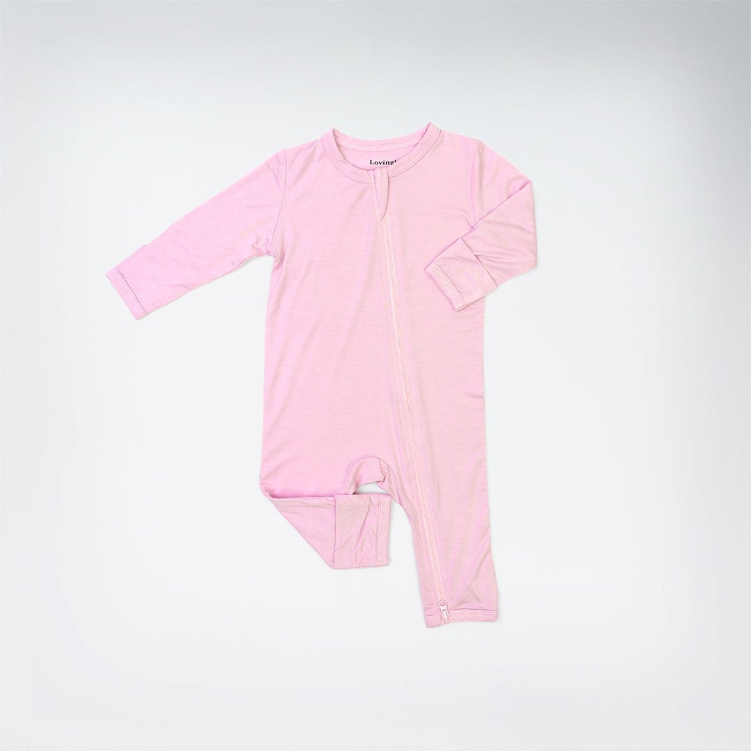 Bamboo Long Sleeve Bodysuit - Pink - LOVINGLY SIGNED (HK)