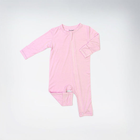 Bamboo Long Sleeve Bodysuit - Pink - LOVINGLY SIGNED (HK)