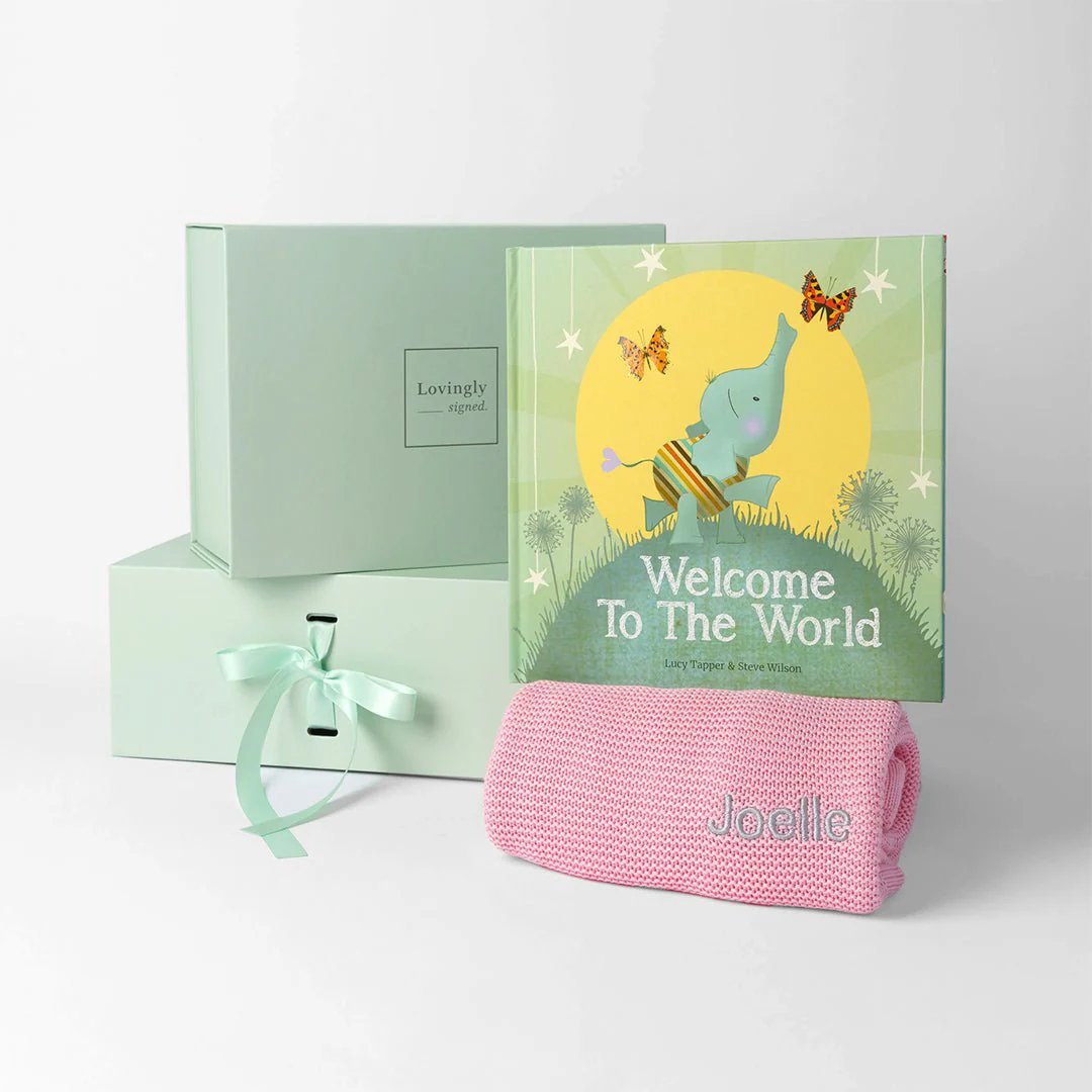 Bedtime Stories Gift Set - Pink - LOVINGLY SIGNED (HK)