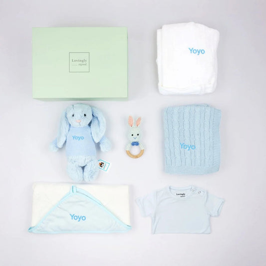 Blissful Baby Bundle - Blue - LOVINGLY SIGNED (HK)