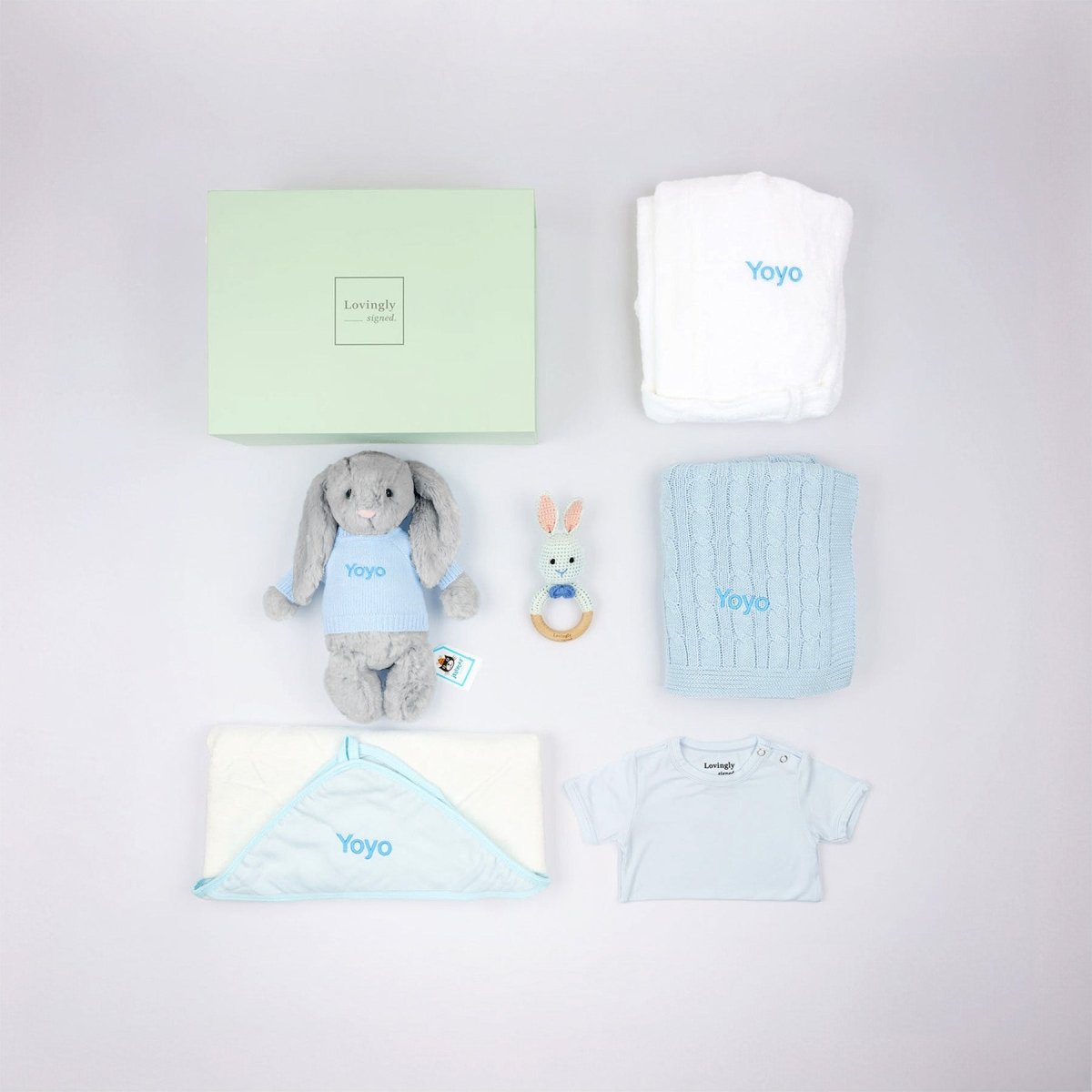 Blissful Baby Bundle - Blue - LOVINGLY SIGNED (HK)