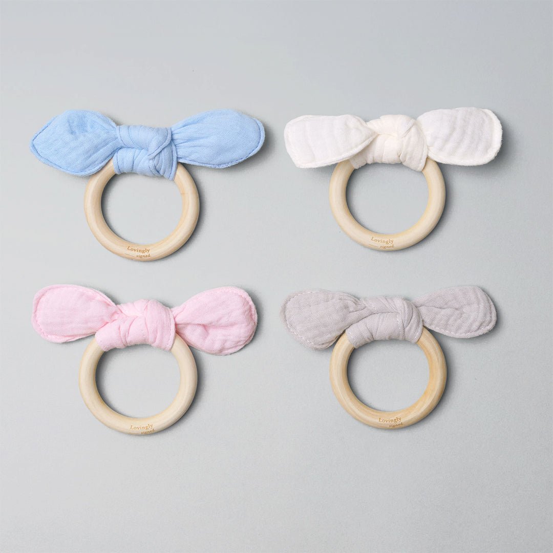 Bunny Ear Teether (Multiple Color Options) - LOVINGLY SIGNED (HK)