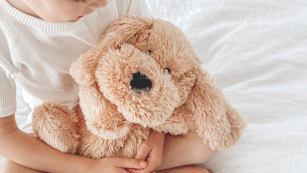 Charlie The Weighted Puppy Dog by Mindful & Co Kids - LOVINGLY SIGNED (HK)