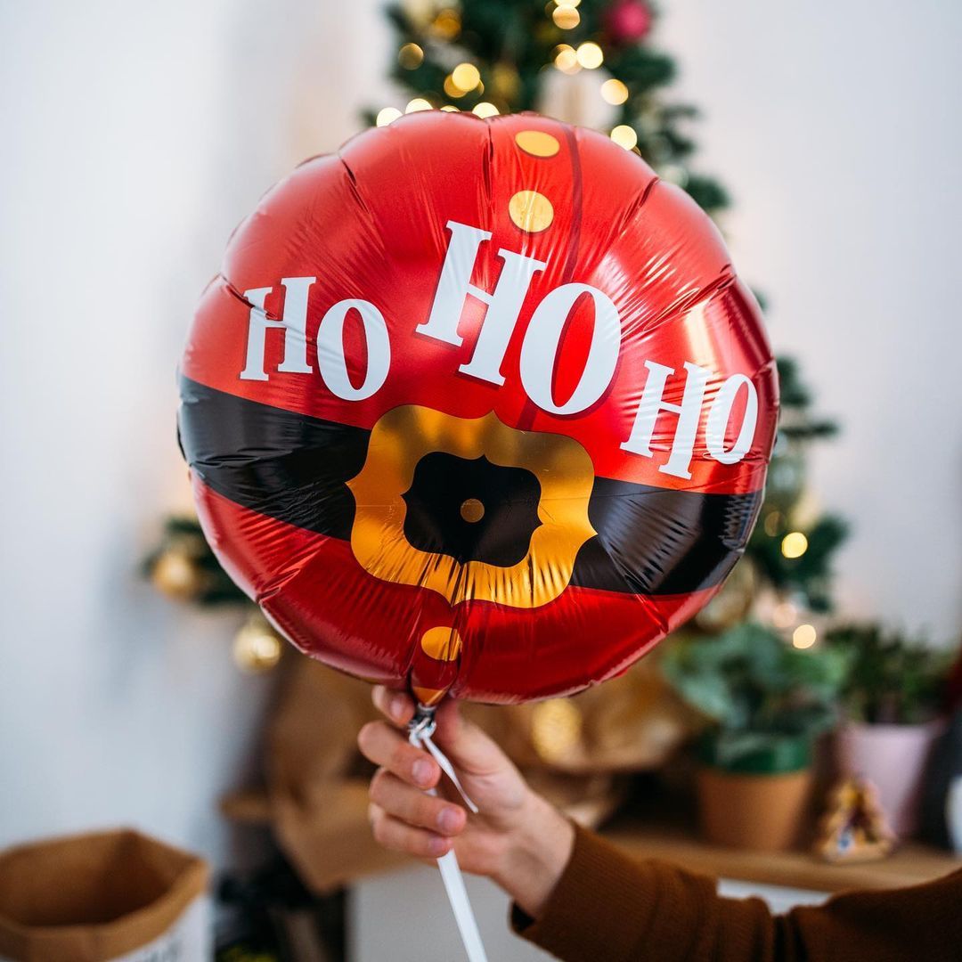 Christmas inflated Balloons - LOVINGLY SIGNED (HK)