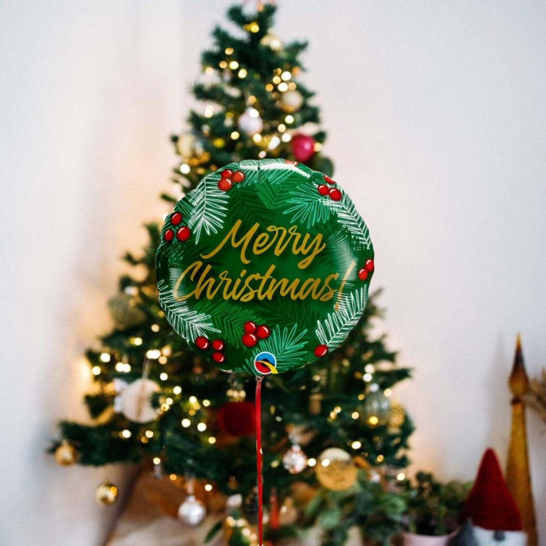 Christmas inflated Balloons - LOVINGLY SIGNED (HK)