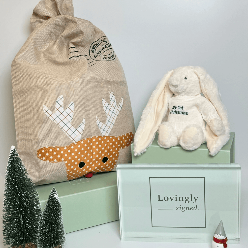 Christmas Reindeer Sack - LOVINGLY SIGNED (HK)