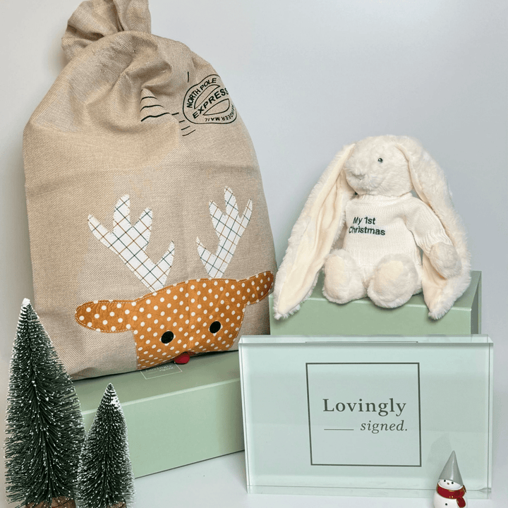 Christmas Reindeer Sack - LOVINGLY SIGNED (HK)