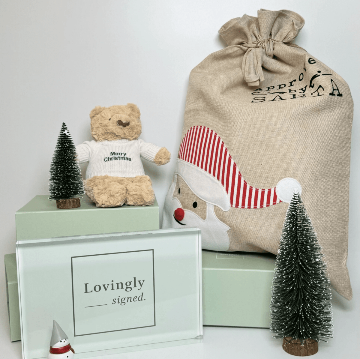 Christmas Santa Sack - LOVINGLY SIGNED (HK)