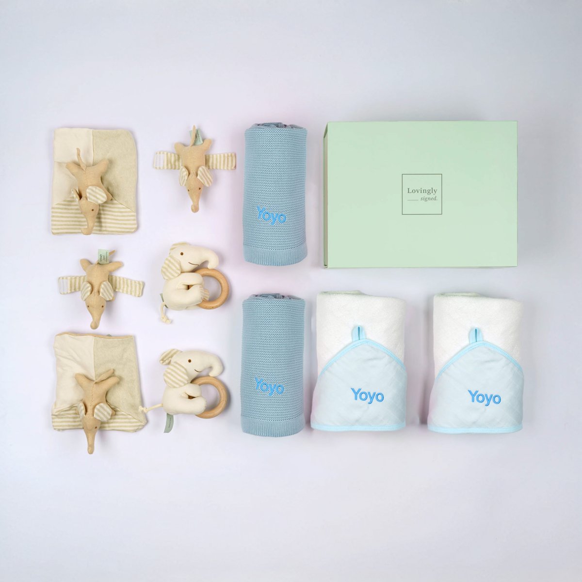Double Joy Twin Set - Blue - LOVINGLY SIGNED (HK)