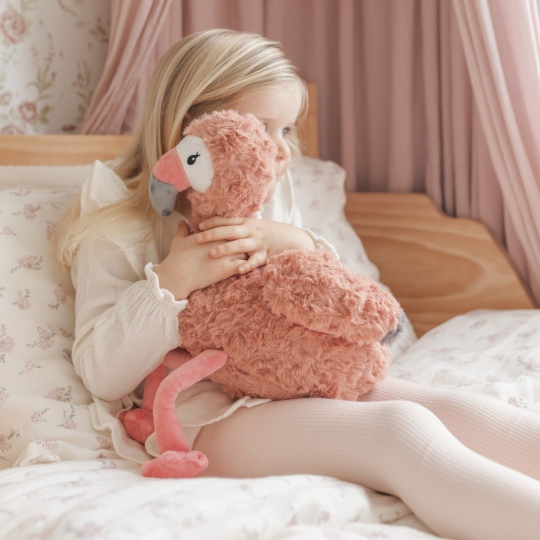 Francesca The Weighted Flamingo by Mindful & Co Kids - LOVINGLY SIGNED (HK)