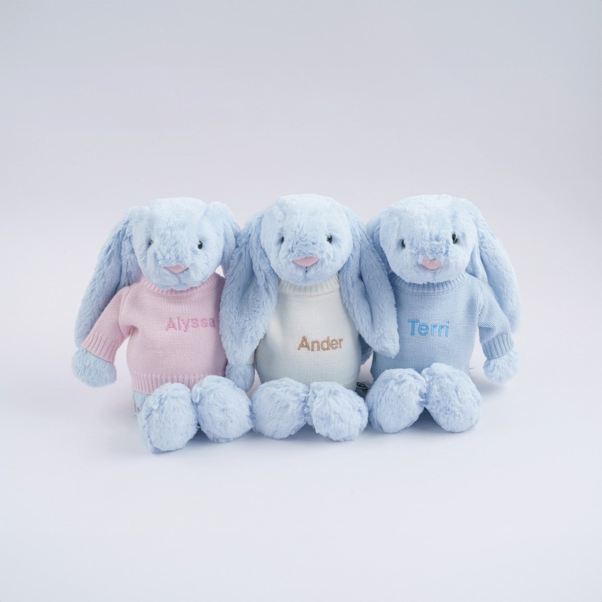 Jellycat Companion Set - Blue - LOVINGLY SIGNED (HK)