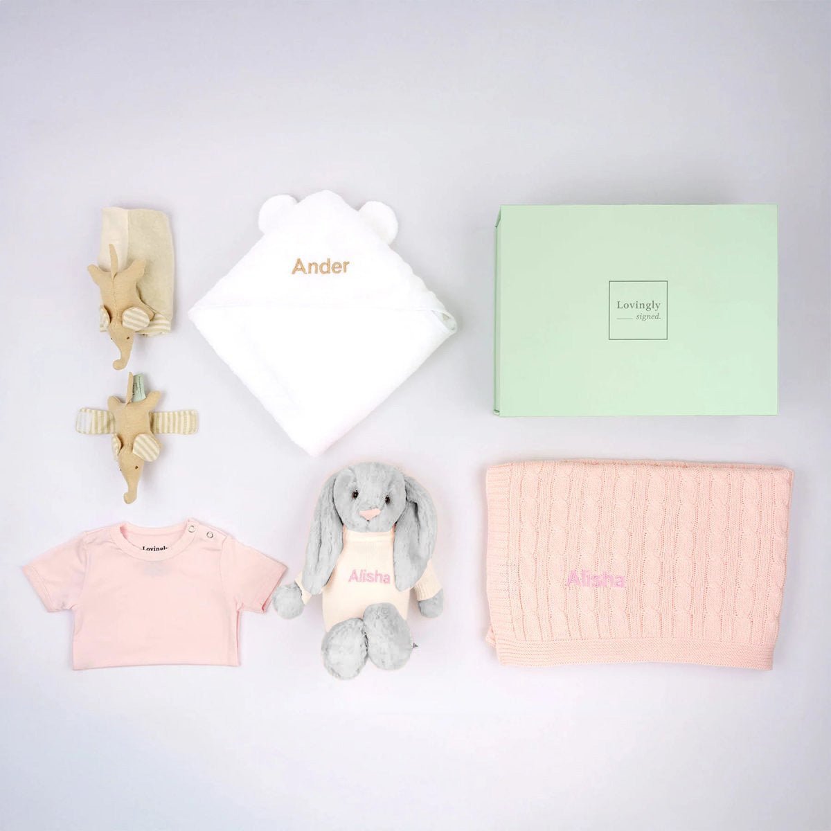 Joyful Baby Gift Set - Pink - LOVINGLY SIGNED (HK)