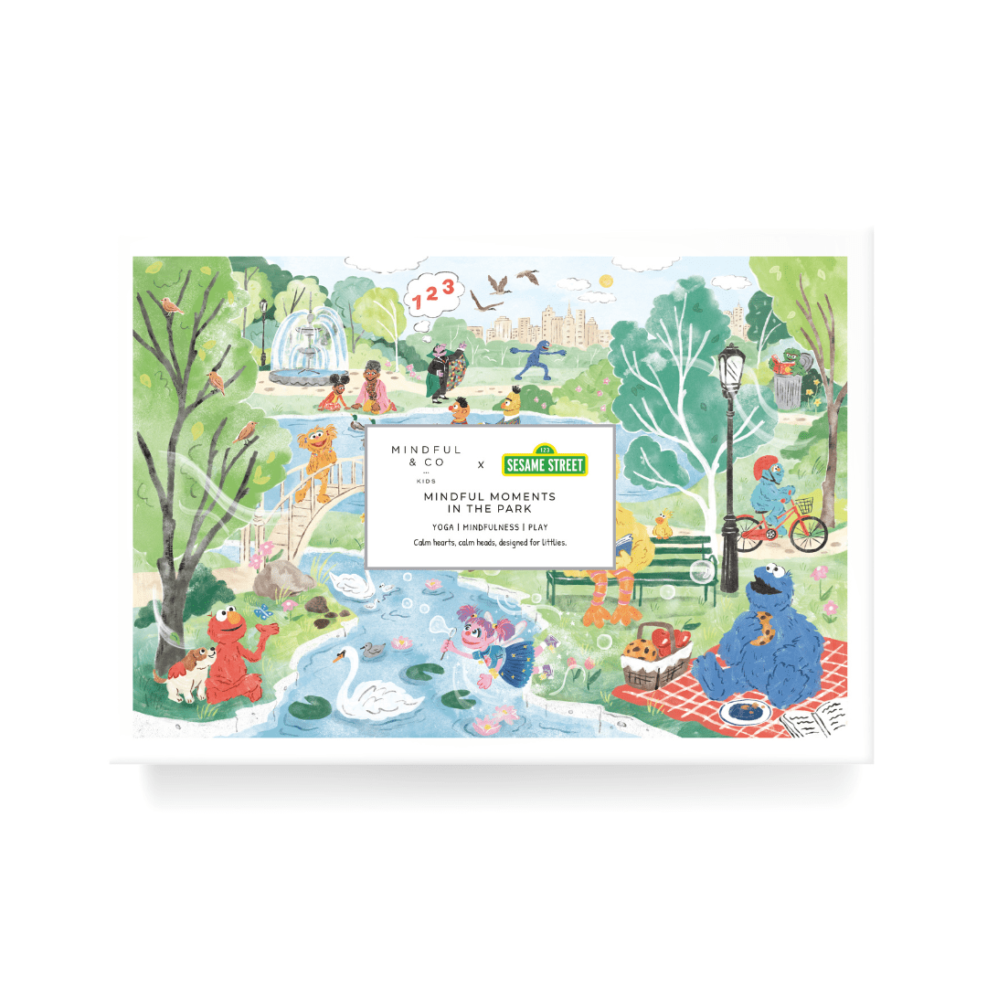 Mindful Moments with Sesame Street Floor Puzzle Mindful & Co Kids - LOVINGLY SIGNED (HK)