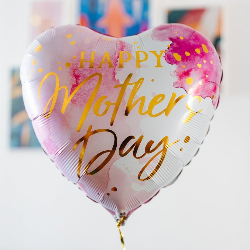 Mother's Day Pink Inflated Balloon - LOVINGLY SIGNED (HK)