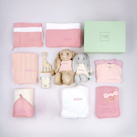 Mummy & Baby Duo Bundle - Pink + Peony Rose Scented Candle - LOVINGLY SIGNED (HK)